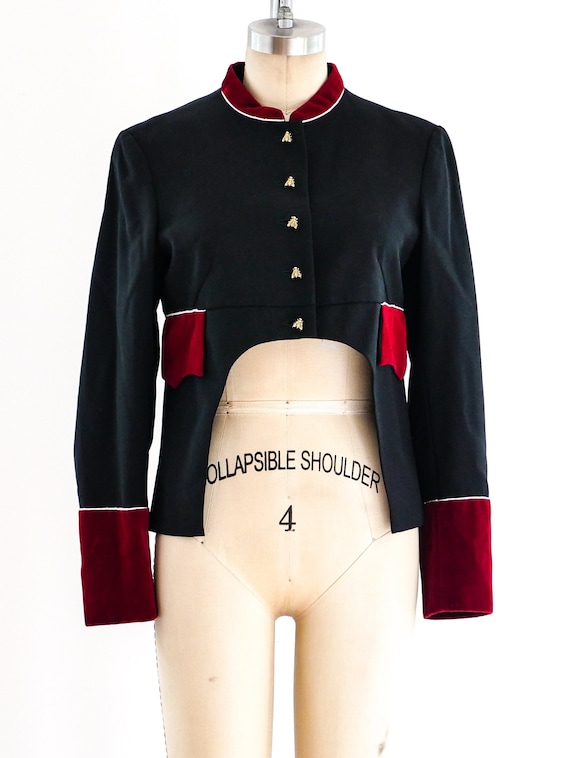1990s Vintage Moschino Cropped Jacket