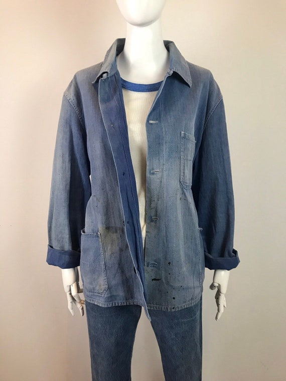 Indigo Work Shirt • Utilitarian Work Shirt • Vinta