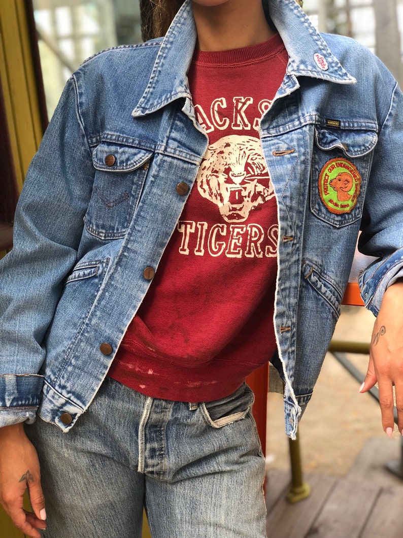 1980's denim jacket