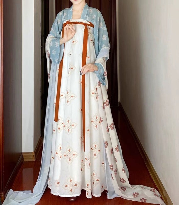 Tang Dynasty Chinese Hanfu, Traditional Chinese Clothes, Chinese