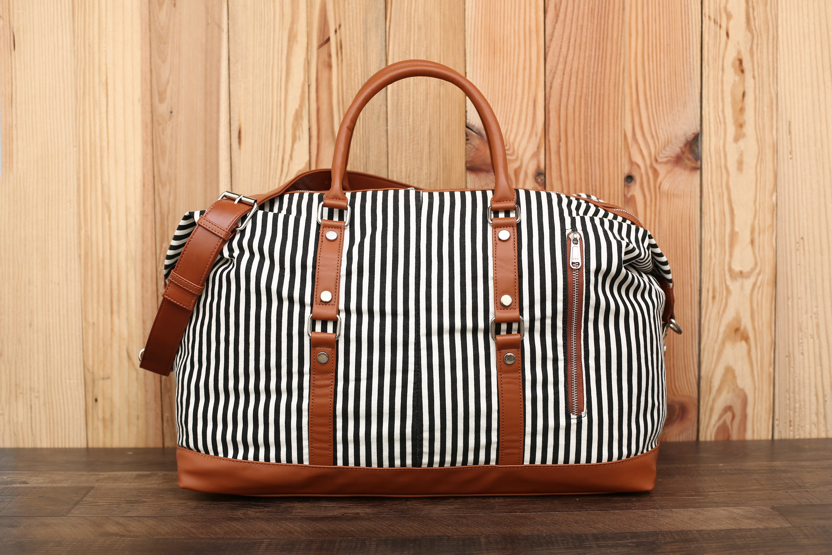 Women Travel Duffel Bag Personalized Canvas Leather Duffle Etsy