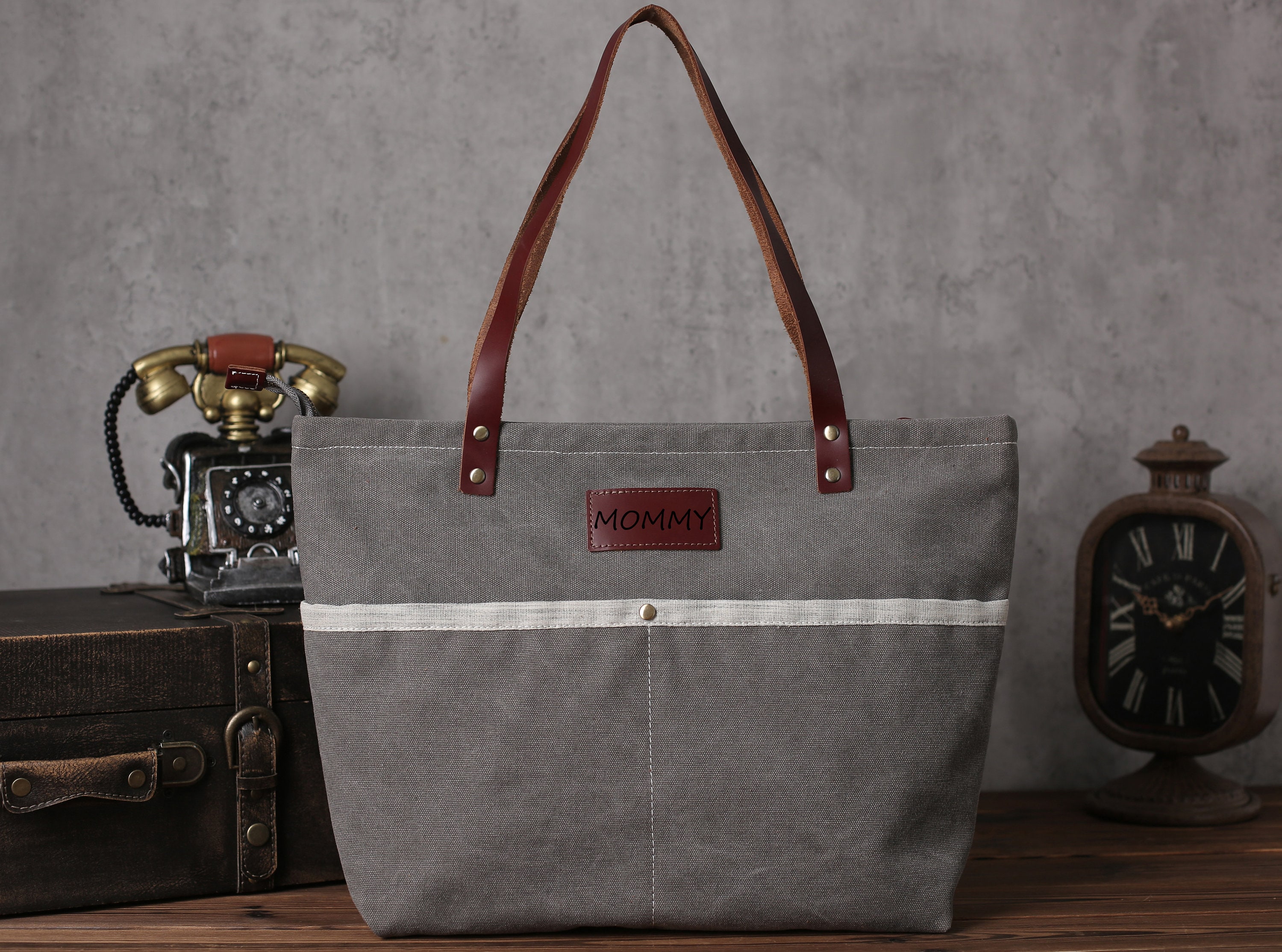 WWII Era Salvaged Canvas Tote Bag v.3 | Independent Goods