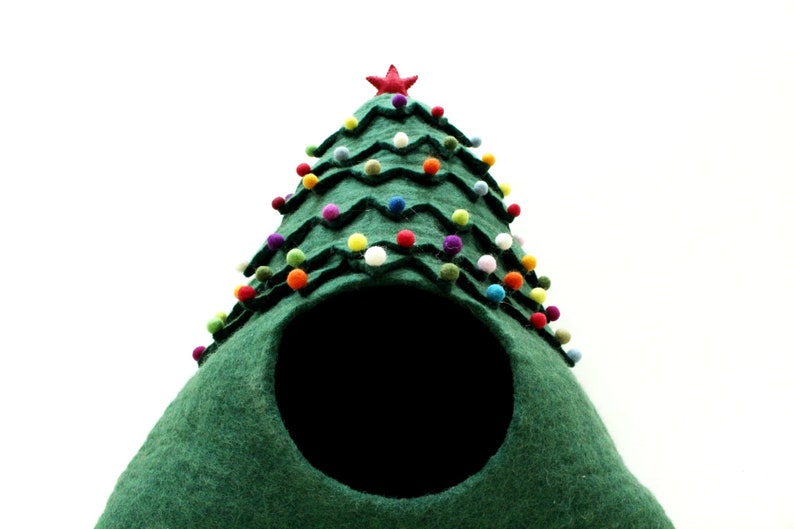 wool felt soft and cozy wool cat cave, felt cat caves, cat-cave-on-sale, peekaboo cat cave, cat cave bed, cat cave, cat cocoon, cat cave co, wool cat bed, felt cat bed, felted wool cat cave, cat caves for sale, extra-large cat caves, wooly cat caves