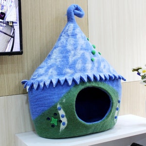 indoor cat bed, cat cave, modern cat furniture, pet cave, cat bed, cat furniture