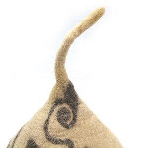 wool felt design cat cave, unique design cat caves