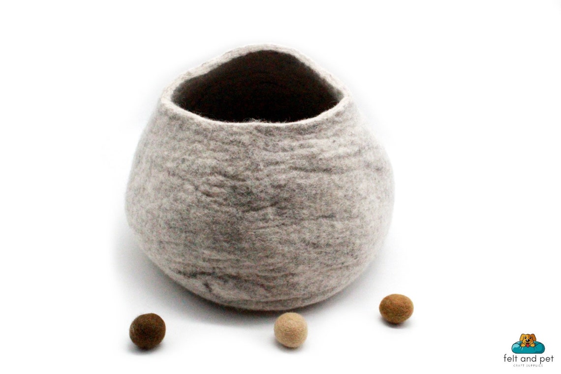 Filzschuhe Katzenhöhle Katzenbett Moderne | Etsy