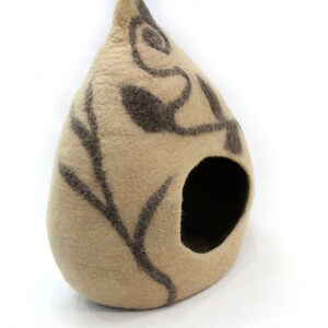 side view cat cave, cat furniture, cat lover gift