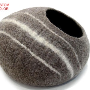 wool felt round cat furniture