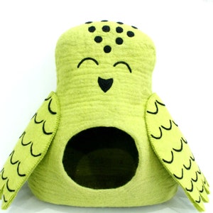 owl cat bed