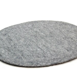 thick plain mat