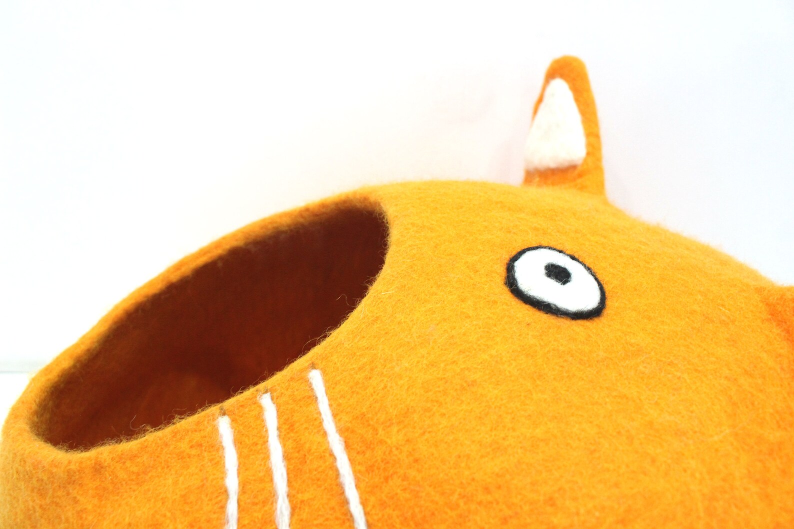 Cat Cave Made of Pure Felt Woolhandmade Felt Pet Housecat Etsy