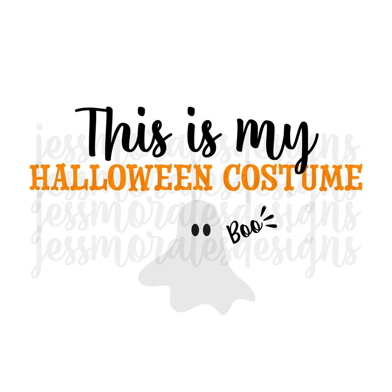 This is My Halloween Costume SVG Etsy