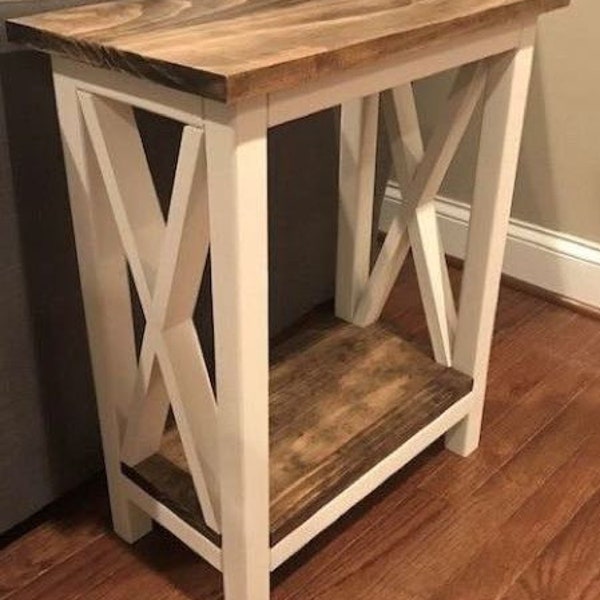 End Table Etsy