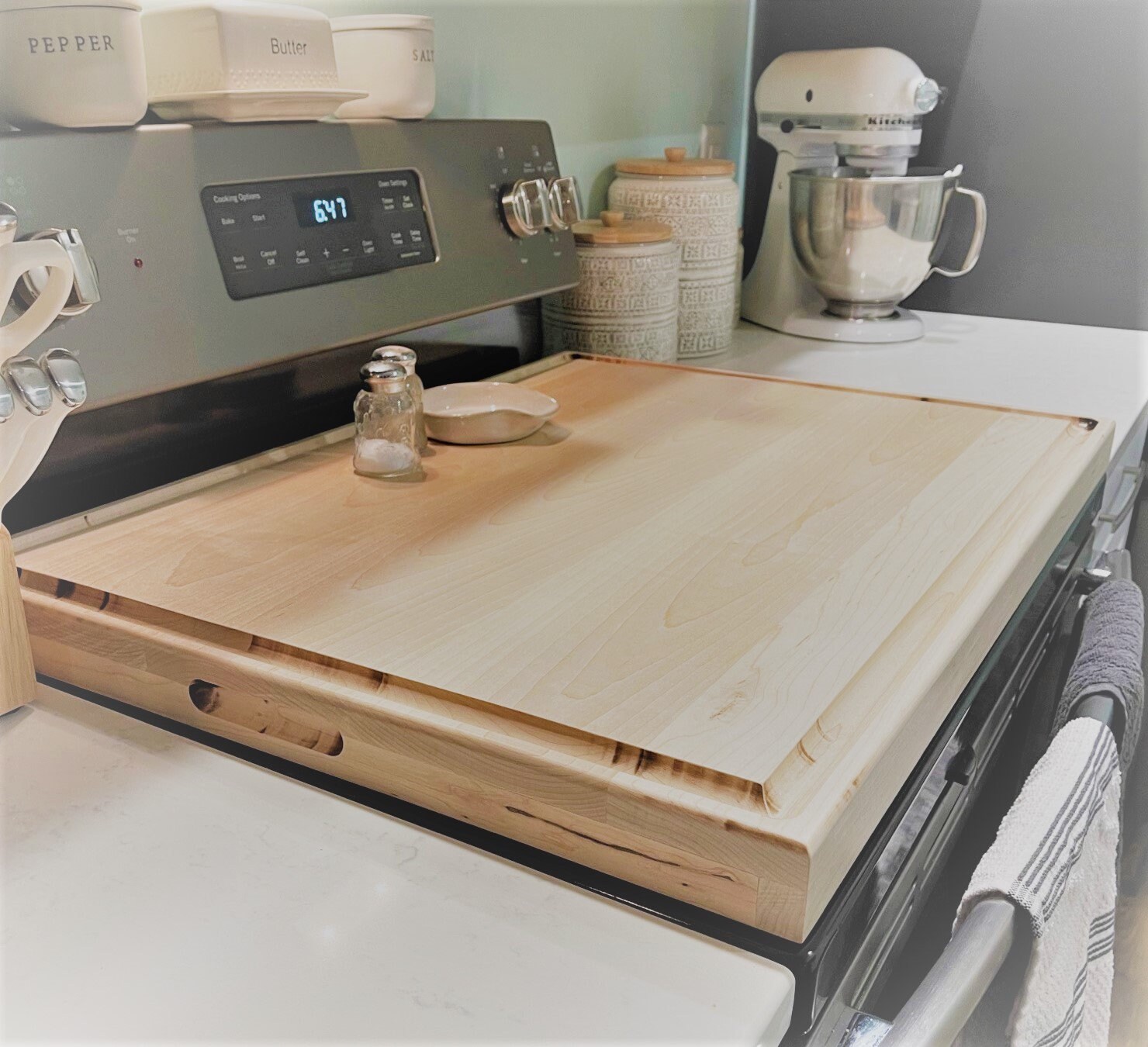 Cutting Board Stove Top Cover CUSTOM Etsy Australia