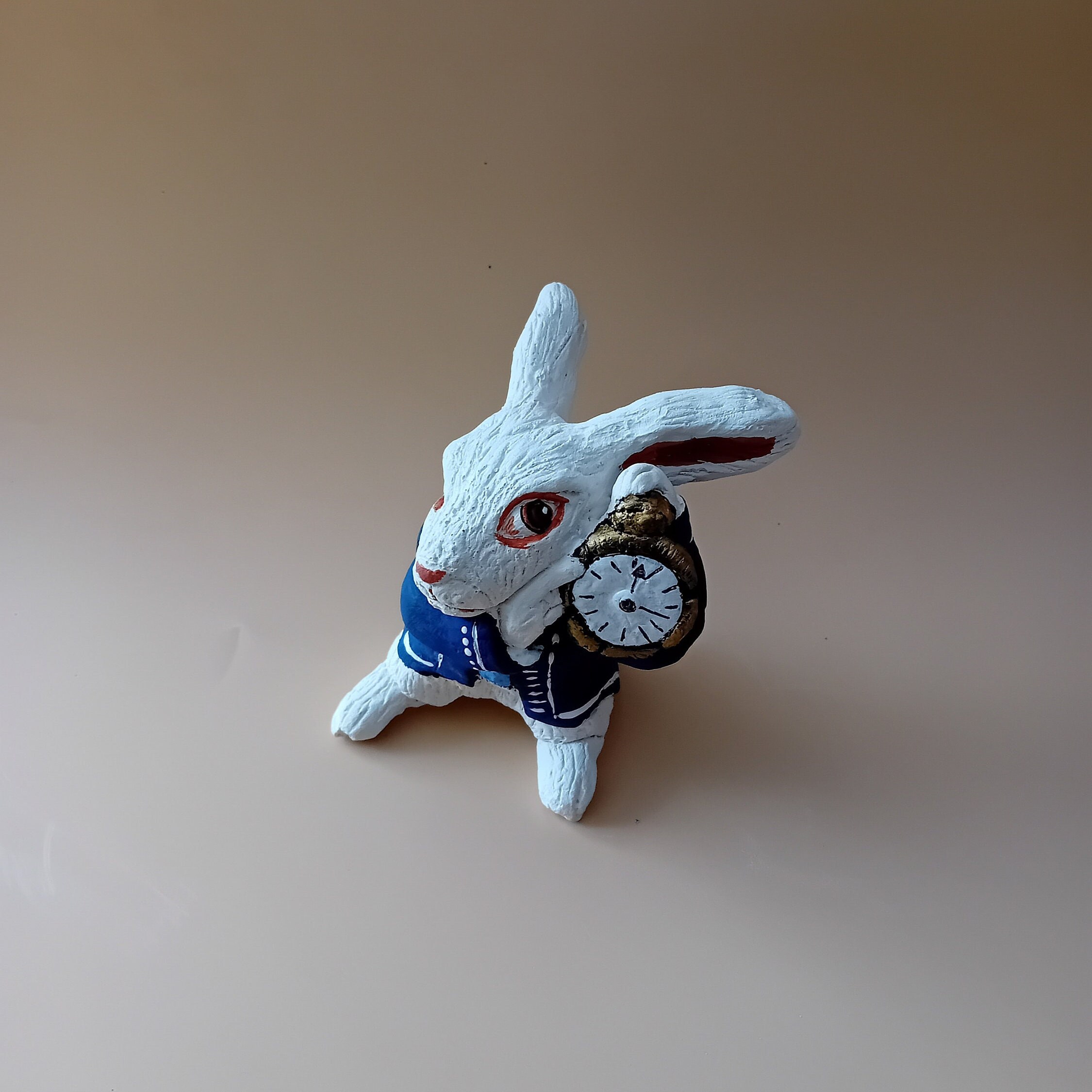 Wise Rabbit From Alice in Wonderland Figure - Etsy