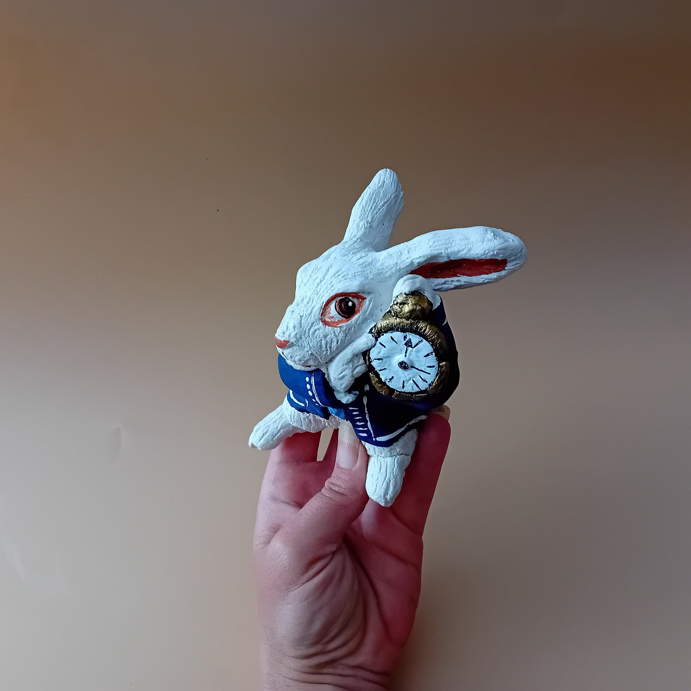 Wise Rabbit From Alice in Wonderland Figure - Etsy