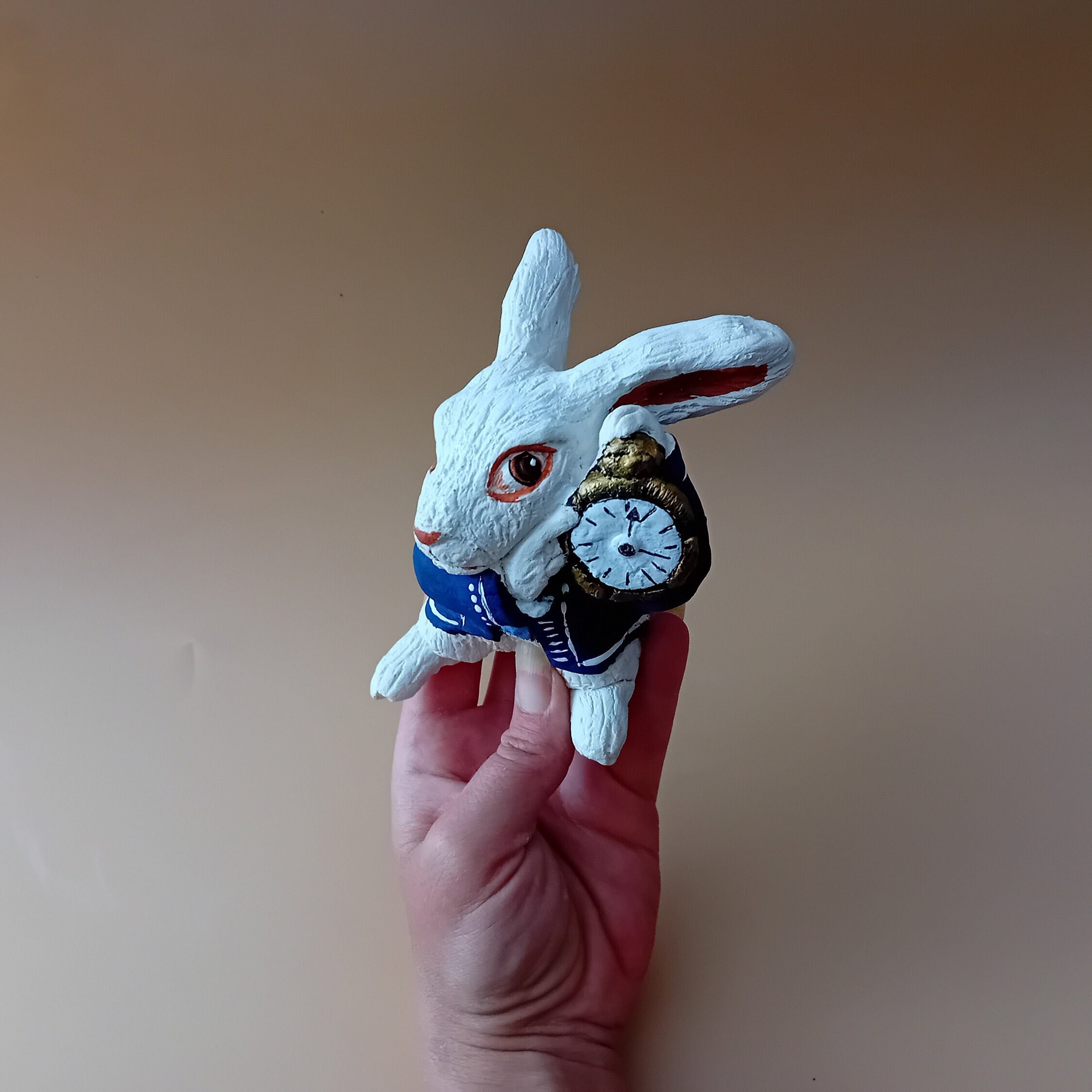 Wise Rabbit From Alice in Wonderland Figure - Etsy