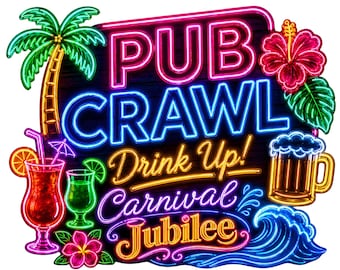 Cruise Pub Crawl Shirts - Jubilee - July 11, 2026