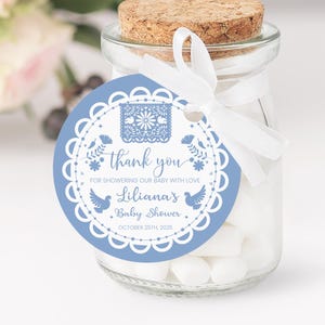 Cielito Lindo Baby Shower Party Favors Editable Talavera Barro tags Mexican Cinco de Mayo Thank you tags Template Printable Digital Download