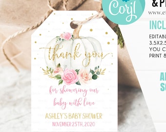 etsy baby shower tags
