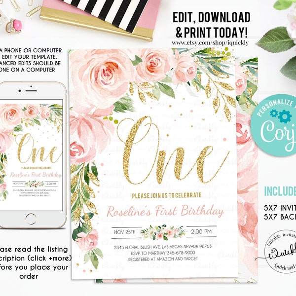 Flower Girl Invite - Etsy