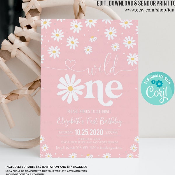 Daisy First Birthday - Etsy