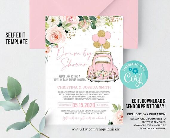 Etsy baby shower invitations 2025
