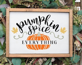 Pumpkin Spice alles Zeichen: Bauernhaus Herbst Dekor