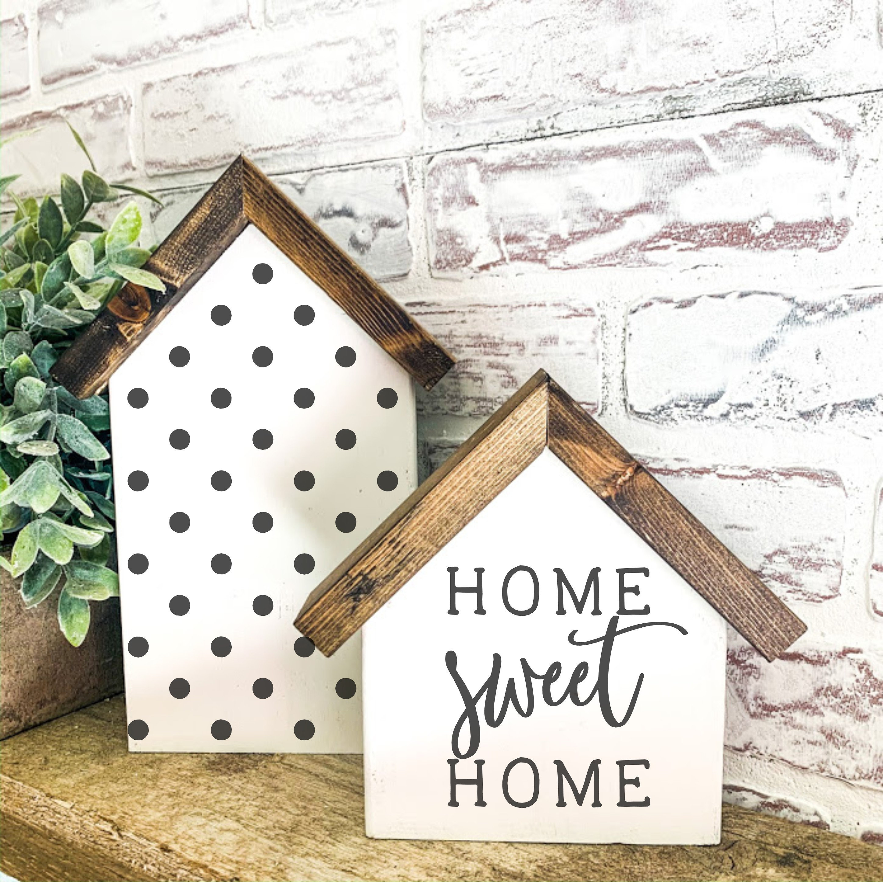 Home Sweet Home House Wood Sign, Farmhouse Sign, Rustic Home Decor, Signs for Home
