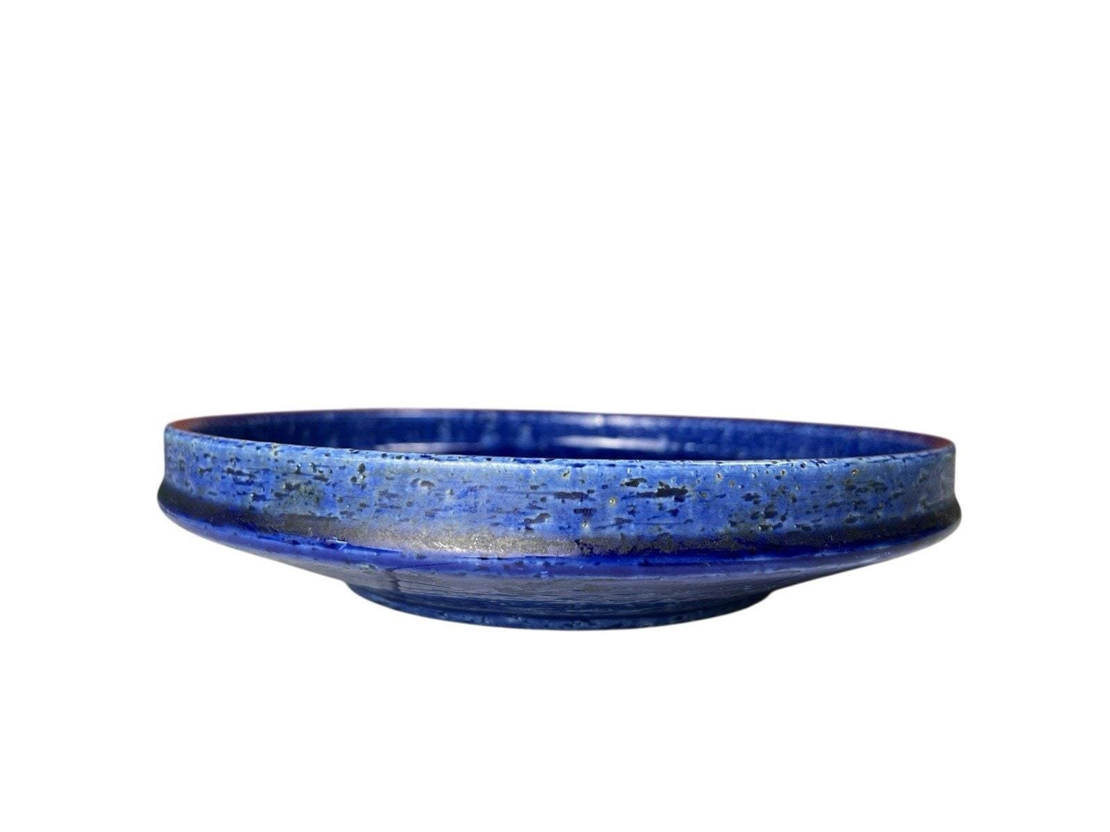 Large Danish Ceramic Dish / Bowl by Per Linnemann-Schmidt for Palshus Vintage