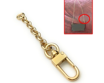Bag Extender Gold Purse Chain For Extra Length - 7mm O Chain Extender