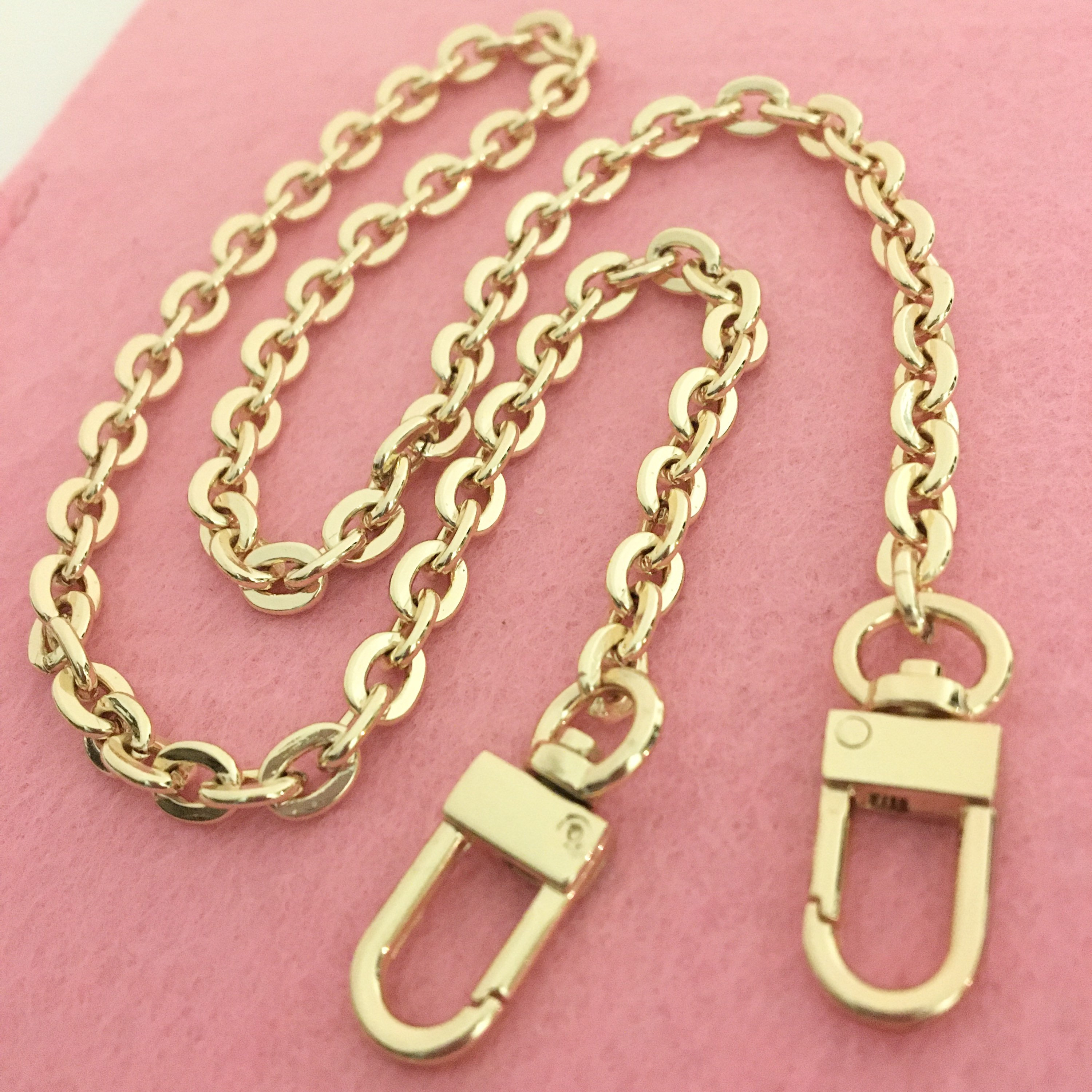 LOUIS VUITTON Chain Shoulder Strap Gold 147422