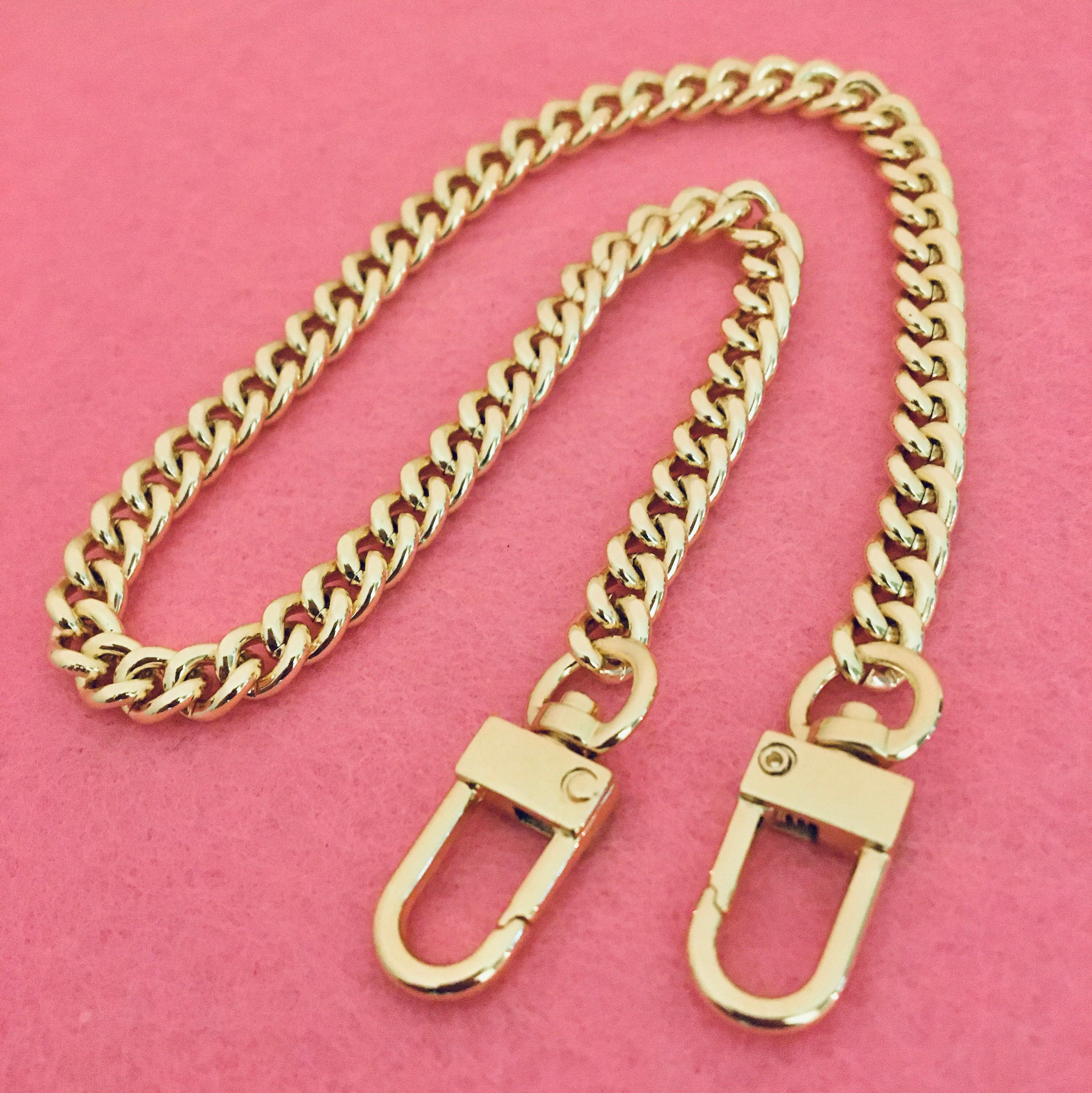 gold link chain for lv purse