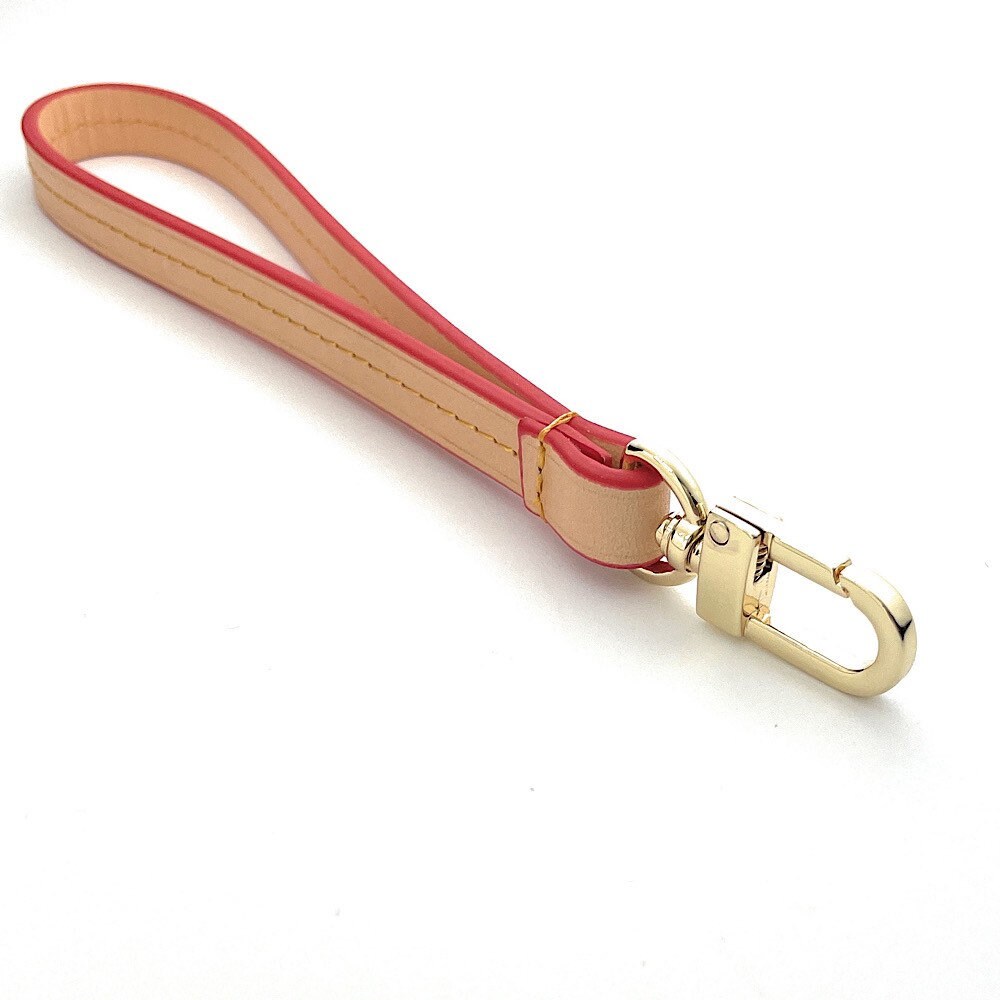 Louis Vuitton Natural Vachetta Leather Dragonne Amovible Wristlet Strap -  Yoogi's Closet