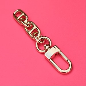Purse Chain Strap Extender 12mm For Luxurious handbags Bags and more - Purse Extender Lengthen Bag Chain Extender [Lovely] 12mm