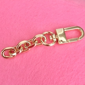 Extensor de correa de cadena para bolso Rolo Gold para bolsos de lujo, bolsos y más - Extensor de correa para bolso / Extensor de bolso - 11 mm