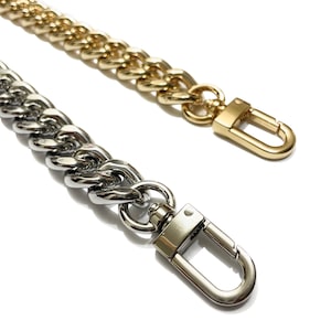 Purse Strap Replacement, Shoulder Bag Chain For Women Handbag Charm, Purse Chain Strap For Holiday Gift, Shoulder Strap | Purse Chain [16mm]
