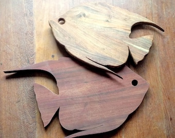 Angelfish hardwood chopping board