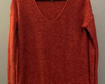 old navy rust sweater