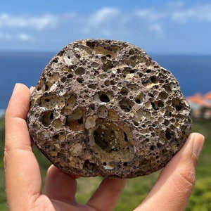 Lava-energetically strong stone from the volcano from Madeira Island,Volcanic ash, Volcanic slag, Volcanic basaltic lava Rock, Volcanic Rock