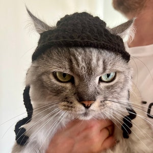 CAT/DOG KIPPAH Hanukkah hat for dog or cat /Hanukkah pet gift / crochet pet hat