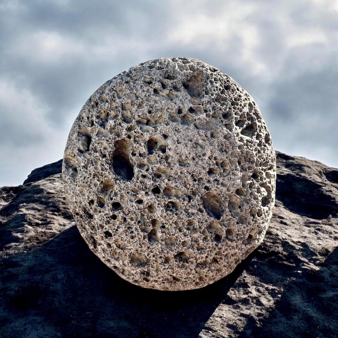 One Large Round Lava Rock – Perfect for Terrariums, Aquariums ...