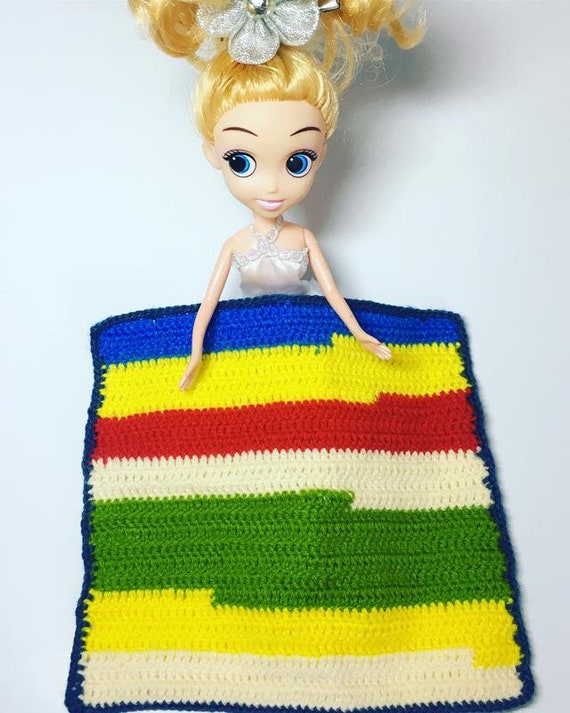 barbie doll blanket