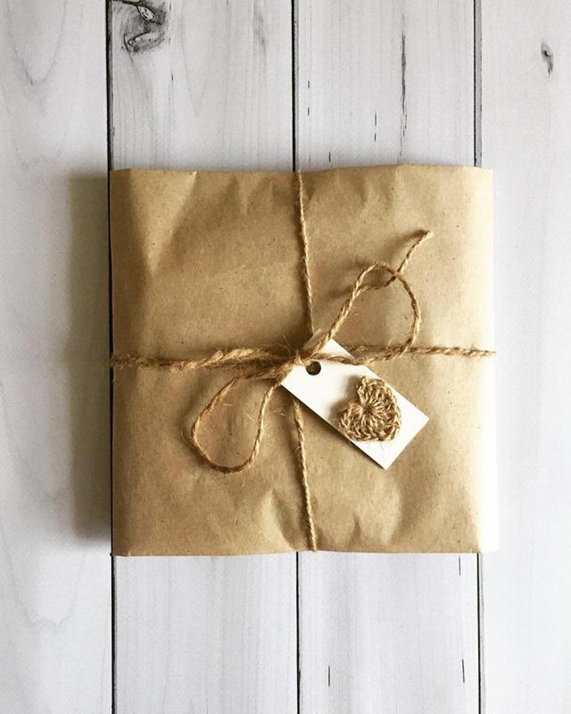 Eco friendly Crochet Hot Pad a Set of 2 Jute Trivet Rustic Etsy