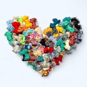 Scrap Yran Mystery Bag 5 oz, Acrylic, Novelty and Specialty Yarn Scraps for Crafts, Knitting, Crochet, Weaving and Scap Yarn Projects
