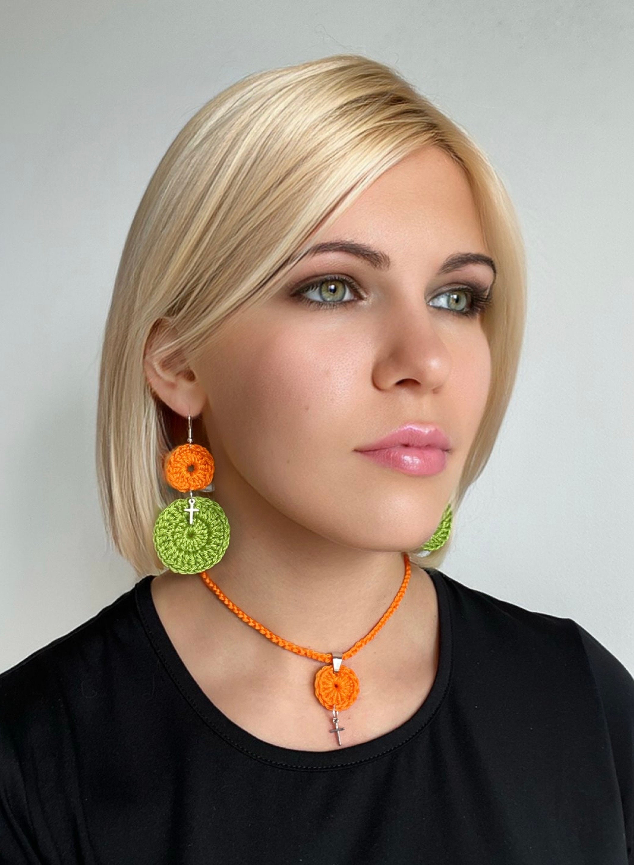 Boucles D’oreilles Vélo Vintage – Pendantes Vertes, Alliage Zinc, Style Bohème, Cadeau Mignon