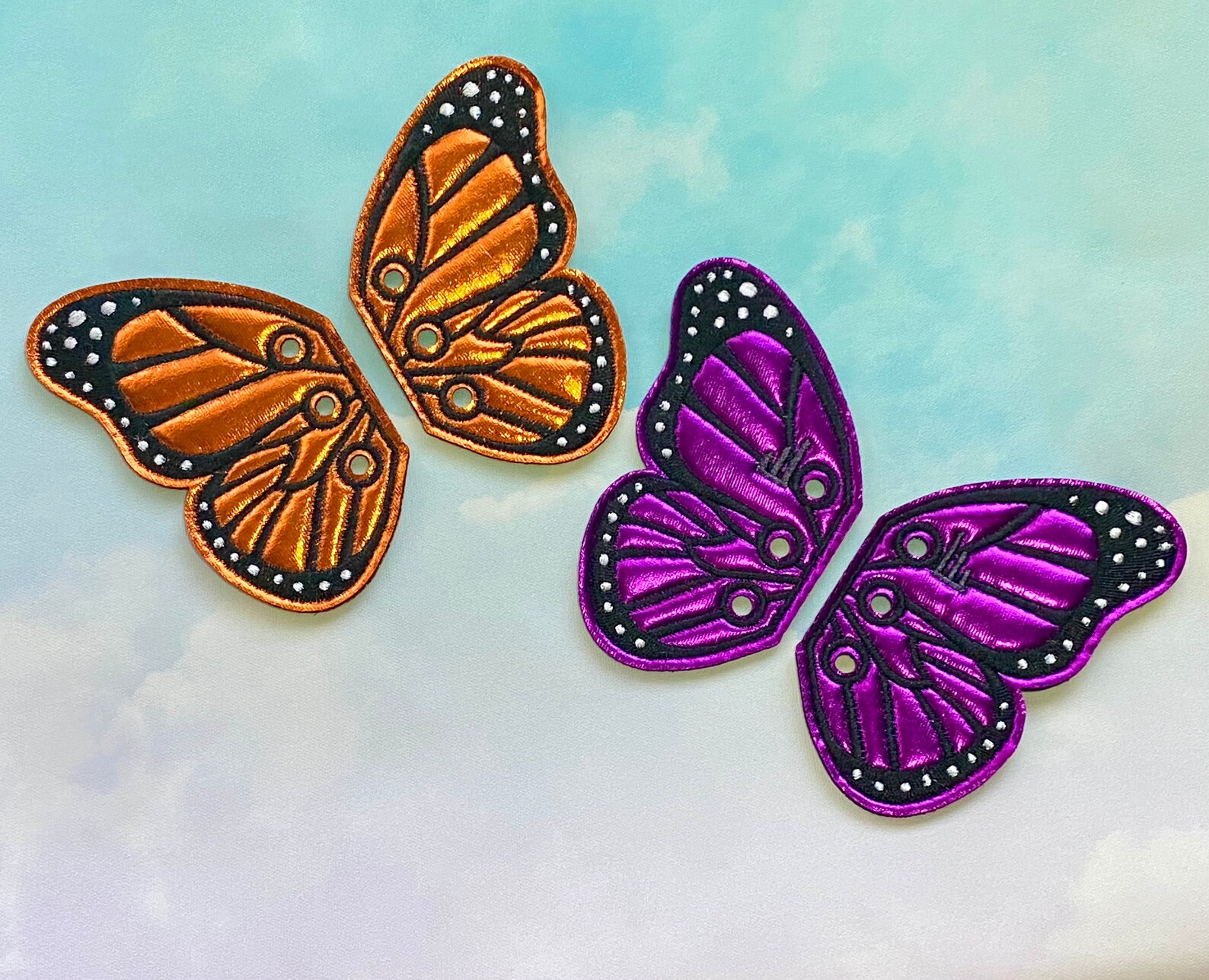 Metallic Butterfly Roller Skate Wings Roller Skate Etsy UK