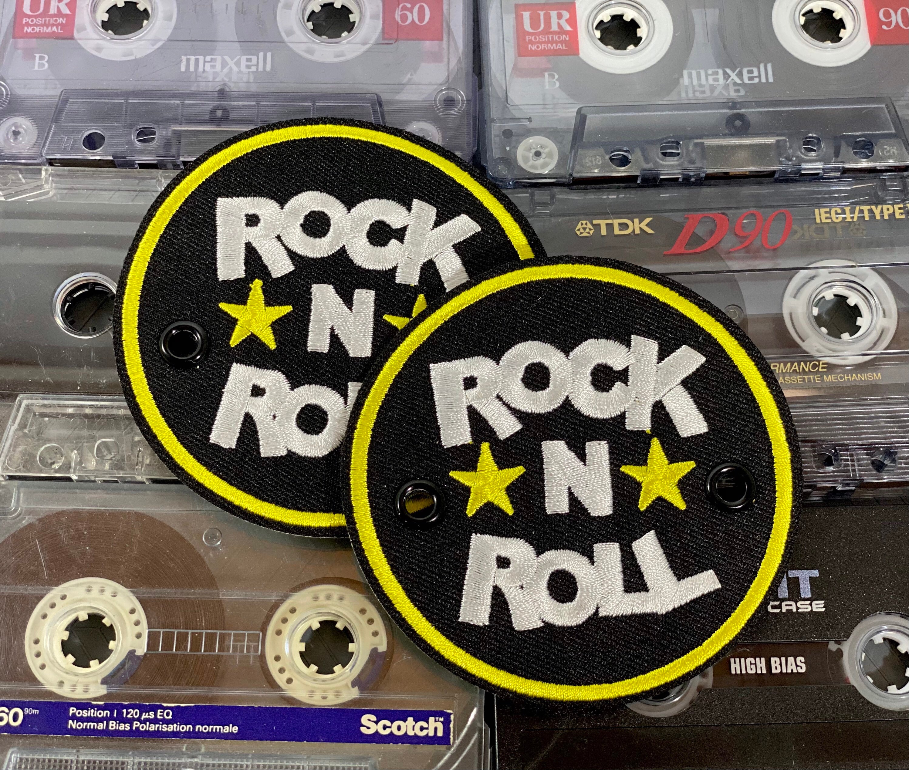 Rock N Roll Retro Roller Skate Lace Patch Individual Etsy