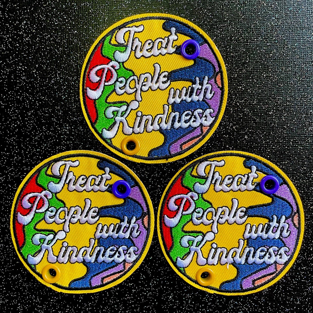 Kindness Roller Skate Lace Patch Individual Shoelace Etsy