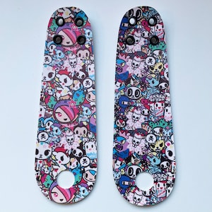 Kawaii Harijuku Roller Skate toe guard PAIR - Toe Strip for Roller Skates - Roller skate Toe Cap